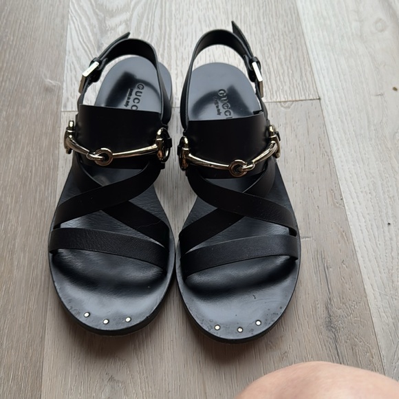 Authentic Gucci gladiator black sandals - Picture 7 of 7